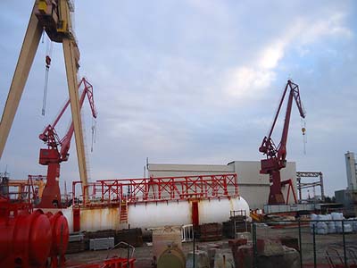 shipyard crane